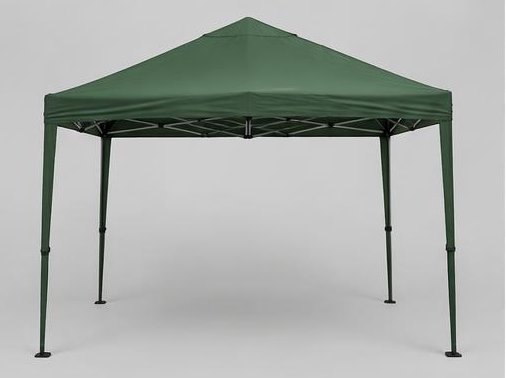 Faltpavillon 3×3 m – KI-generiertes Beispiel der Ausrüstungsart, kein konkretes Amazon-Produkt
